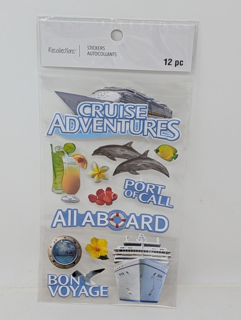Recollections Cruise Adventures Sticker Pack